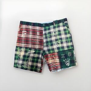 Polo Ralph Lauren Men's 42 Class of '67 Tigers Madras NY Skulls Chino Shorts